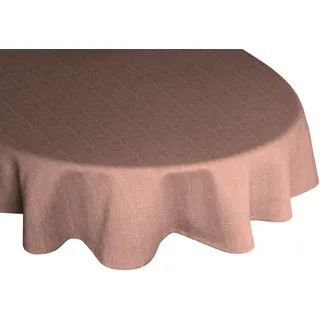 Wirth Tischdecke TORBOLE oval 130 x 190 cm Orange