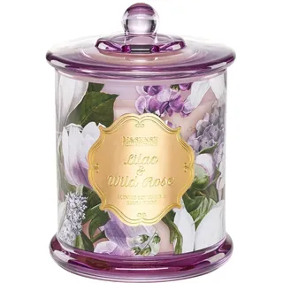 M&SENSE Duftkerze im Glas - Flieder & Wilde Rose Duft - 360g Kerze mit langer Brenndauer über 60 Stunden - Sojawachskerze als Heimdeko Geschenk für Frauen