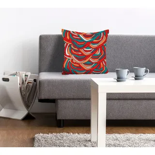 Queence Knubeli 40 x 40 cm Bunt