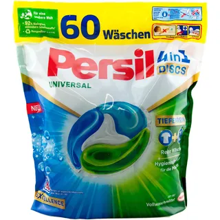 Persil Discs UNIVERSAL 1 x 60 Stück 4in1 Tiefenrein Waschmittel Caps 20-95°