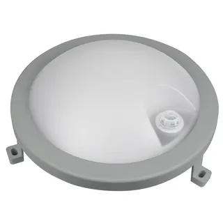 Blulaxa LED-Rund-Leuchte Basis Fix, IR-Sensor, 12W, 1200lm, 4000K, IP54