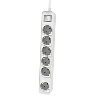 Philips Steckdosenleiste 1,50 m Weiß 6 St.