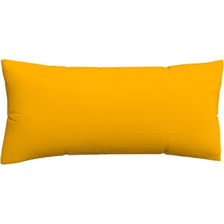 schlafgut Kissenbezug Knitted Jersey 40 x 80 cm Gelb