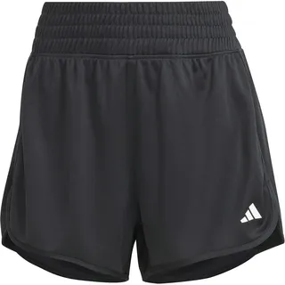 adidas Pacer Essentials Knit High-Rise Shorts Schwarz M