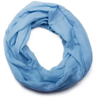 Stylebreaker "Seidiger unifarbener Loop", 1 Stk., blau,