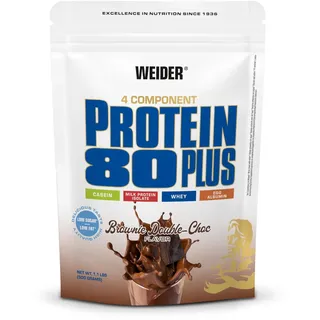 Protein 80 Plus Brownie-Double-Chocolate Pulver 500 g