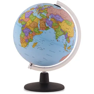 TECNODIDATTICA Globo Natgeo 30 | Offizielle Polizei National Geographic Beginners | drehbar | Text in Spanisch | Durchmesser 30 cm, Farbe (0330BENKSP0NT066)