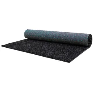 Rasenteppich , Anthrazit , Textil , Uni , rechteckig , 133x1600 cm , Made in Eu , beliebig kürzbar, in verschiedenen Größen erhältlich, UV-beständig, pflegeleicht , Teppiche und Böden, Terrassenböden & Balkonböden, Kunstrasen