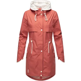 Kurzmantel NAVAHOO "Kurzmantel Xankaa", Damen, Gr. XL, rot (rouge), Obermaterial: 100% Polyester PES.  Obermaterial: Futter: 100% Polyester PES., Mäntel Kurzmantel