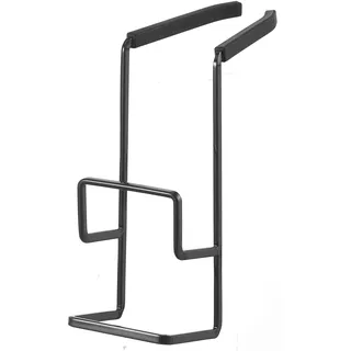 YAMAZAKI Home Tower Wasserhahn Hängender Schwammhalter – Küchenorganizer Spülbeckenregal Korb – Stahl