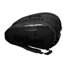 Wilson Padel Super Tour Bag Padelschlägertasche, schwarz