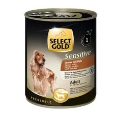 SELECT GOLD Sensitive Adult Lamm mit Reis 12x800 g