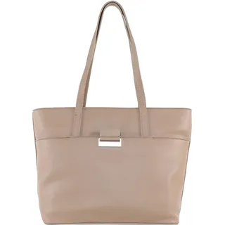 GERRY WEBER Schultertasche Talk Different II Shopper LHZ Fungi hellbraun - Hellbraun