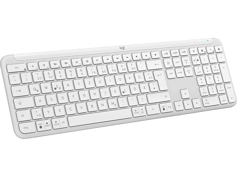 Bild von Signature Slim K950 (DE, kabellos, Tastatur, Weiss