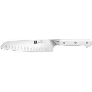 Zwilling Pro le blanc Santokumesser 18 cm Kullenschliff Weiß