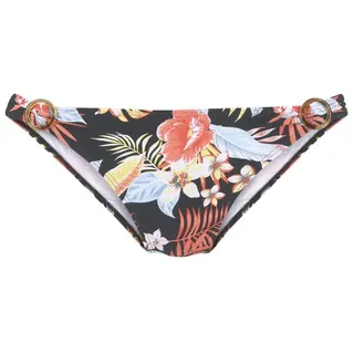 s.Oliver Bikini-Hose Damen schwarz-bedruckt Gr.32