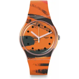 Swatch BARNS-Graham ́S SUOZ362 Orange und Rot, Rosa, Band