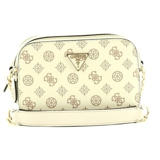 GUESS Noelle Crossbody CAM Handbag, Cream Logo