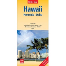 Nelles Map Hawaii: Honolulu, Oahu 1 : 150 000