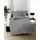 Uni Unifarben Baumwolle Grau 200 x 200 cm + 80 x 80 cm + 80 x 80 cm