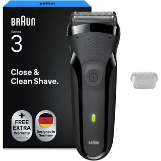 Braun Series 3 300s Schwarz