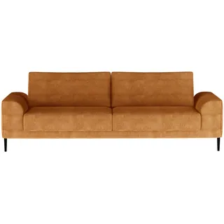 Welnova Schlafsofa , Currygelb , Textil , Uni , Füllung: Schaumstoff , 250x89x105 cm , Reach, Made in EU, FSC Mix , Stoffauswahl, Schlafen auf Sitzhöhe, Armteil links, Armteil rechts , Wohnzimmer, Sofas & Couches, Schlafsofas, Sonstige Schlafsofas