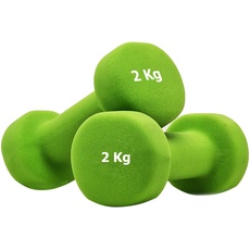 G5 HT SPORT Lenker aus Neopren für Fitnessstudio und Heimgymnastik, rutschfest, von 0,5 bis 6 kg, Paar oder Einzelbett (2 x 2 kg)...