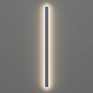 Klighten 45W LED Lange Wandleuchte Anthrazit Aussen Innen, IP65 Wasserdicht Außenwandleuchte Modern 150cm Wandlampe, Warmweiß 3000K Eisen Außenlampe Außenleuchte Wand für Gärten Villa Terasse Korridor