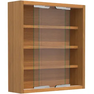 VCM Hängevitrine Agisa 37 x 10 x 40 cm Braun