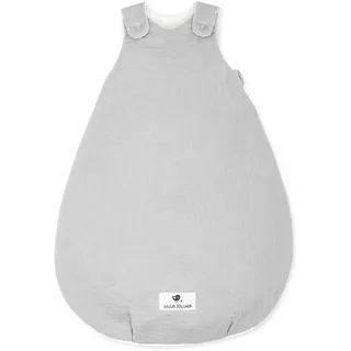 Julius Zöllner Baby Schlafsack Musselin Grau 56/62