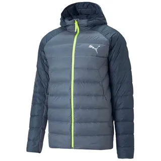 Puma Daunen-Winterjacke PackLITE Hooded blau Herren