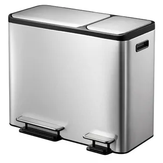 Eko EcoCasa Recycler 15+15+15 l Silber