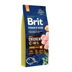 2x15kg Junior M Brit Premium Hrană uscată pentru câini