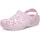 Classic Floral Cut Out Clog Pink Milk 34