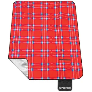 Spokey Tartan Picknickdecke - Red - 150 x 180 cm