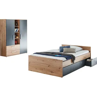Arthur Berndt Jugendzimmer-Set »Alessio«, SET Bett Kleiderschrank Bettkästen