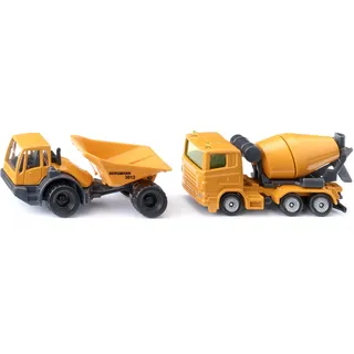 Siku 1692 - Baustellen Set, Dumper und Betonmischer
