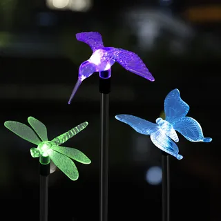 Solpex Solarleuchte spritzwassergeschützt 3 Stück LED