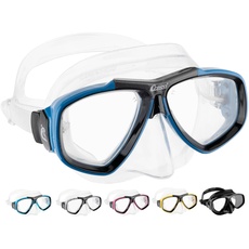 Cressi Focus - Schnorchelmaske, Einstellbar Schnorchelset Erwachsene, Taucherbrille Kinder und Taucherbrille Erwachsene Kompatibel mit Korrektionsgläsern –1.00 > –8.00 und 0.5 Wasserabweisende