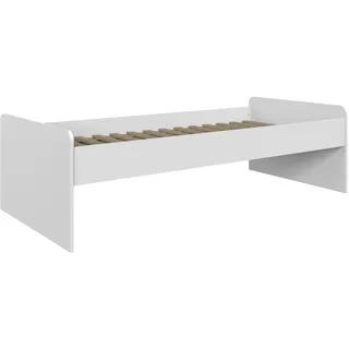 Wimex Multiraumkonzept Kastenbett Weiß Holzwerkstoff 90x200 cm