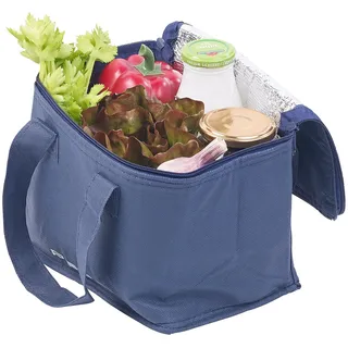 Pearl NEU Gefriertasche: Isolierte Mini Kühltasche 2 Tragegurten, 6L für Strand Outdoor blau