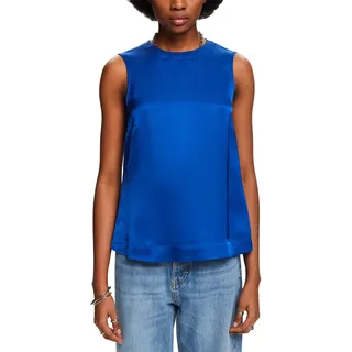 ESPRIT Damen 034ee1f319 Bluse, 410/Bright Blue, Medium