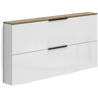 INOSIGN SPACE 160 x 80 x 19 cm weiß / weiß