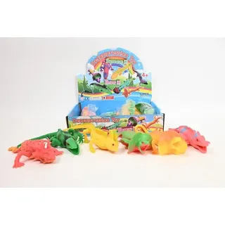 Antistress Echse Dehnbar - Gummi Spielzeug Knetball für Kinder & Erwachsene 16cm