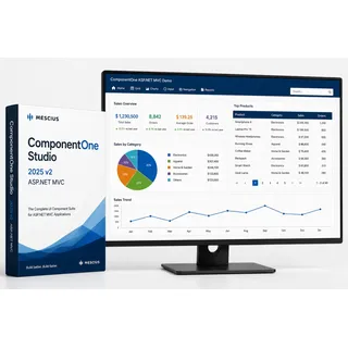 UPG ComponentOne Studio 2025 v2 ASP.NET MVC