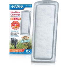 Marina Slim Filter Zeolite Patrone für Marina Slim Filter S10, S15 und S20, 3er Pack
