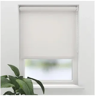 Soluna Tageslichtrollo weiß Uni 80x190