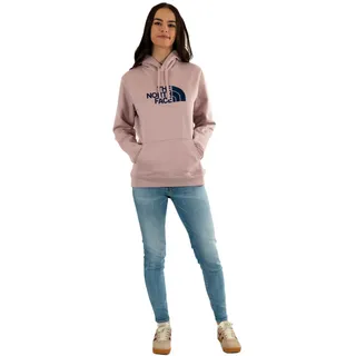 The North Face NF0A89EHB4Q W Drew Peak Pullover Hoodie Sweatshirt Damen Metal Pink/Estate Blue Größe XL