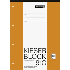 Bild 1042931 KIESER-Block T-Konten (A4, 50 Blatt, 10 T-Konten pro Seite, 80g/m2, gelocht)