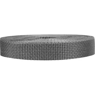 Strapworks Poly-Umreifung für Outdoor-Ausrüstungsreparatur, Haustierhalsbänder, Handwerk, Polypropylen, Anthrazit, 1,9 cm x 9,1 m